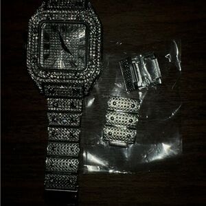 Watch for sale , shines like real diamonds
